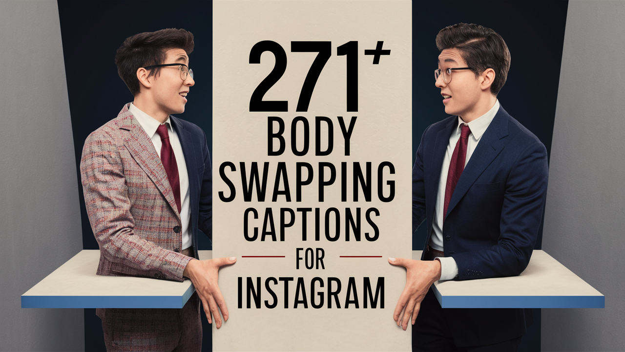 271+ Body Swapping Captions for Instagram - captionloves.com