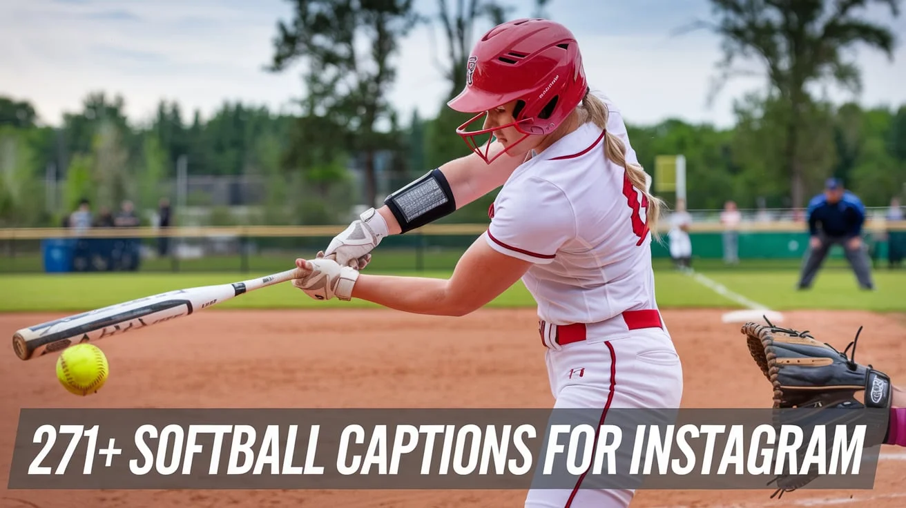 Softball Captions for Instagram