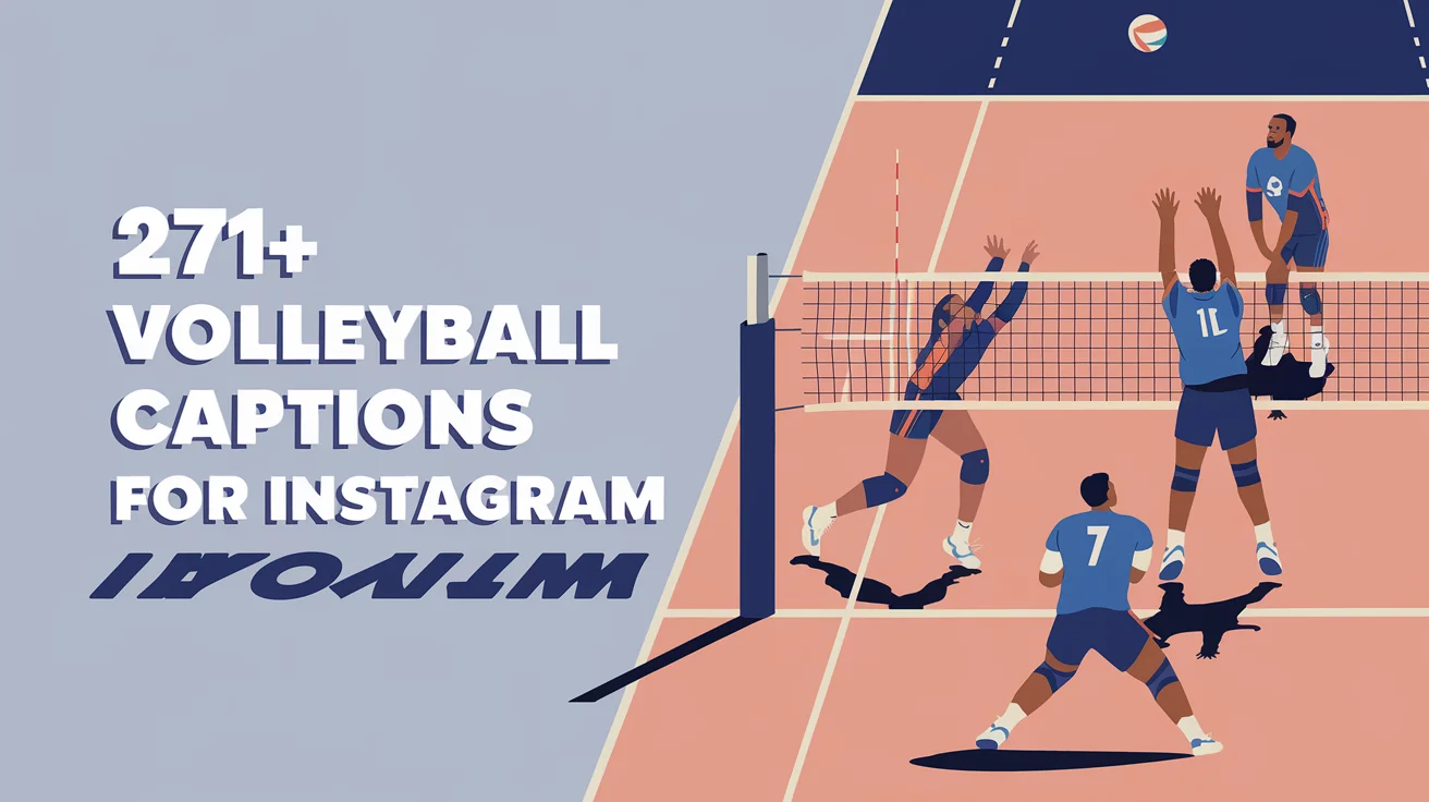 Volleyball Captions for Instagram