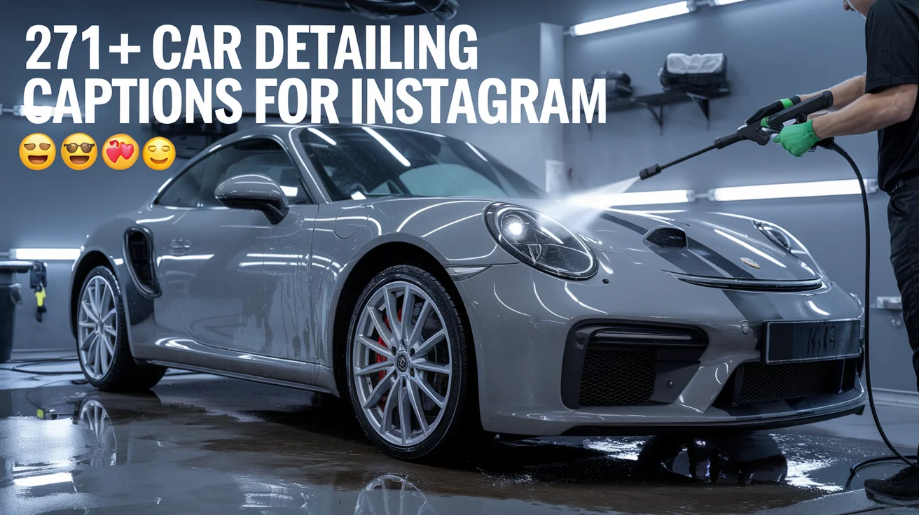 Car Detailing Captions for Instagram