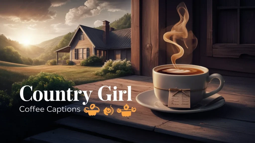 Country Girl Coffee Captions