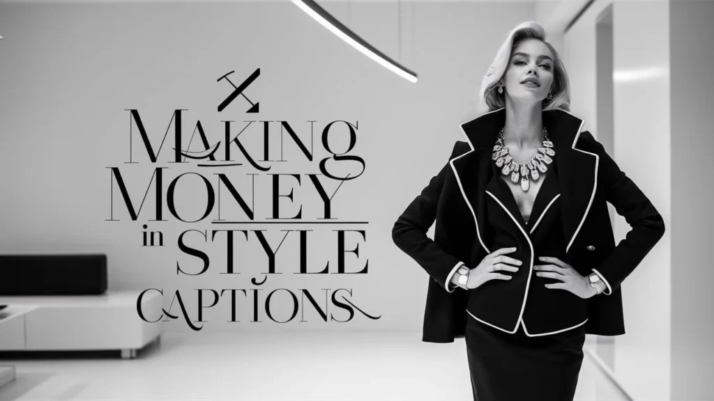 Making Money in Style Captions