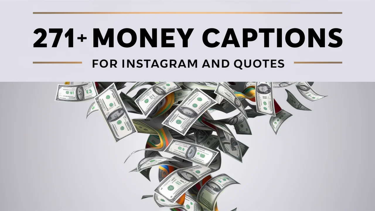 Money Captions for Instagram And Quotes