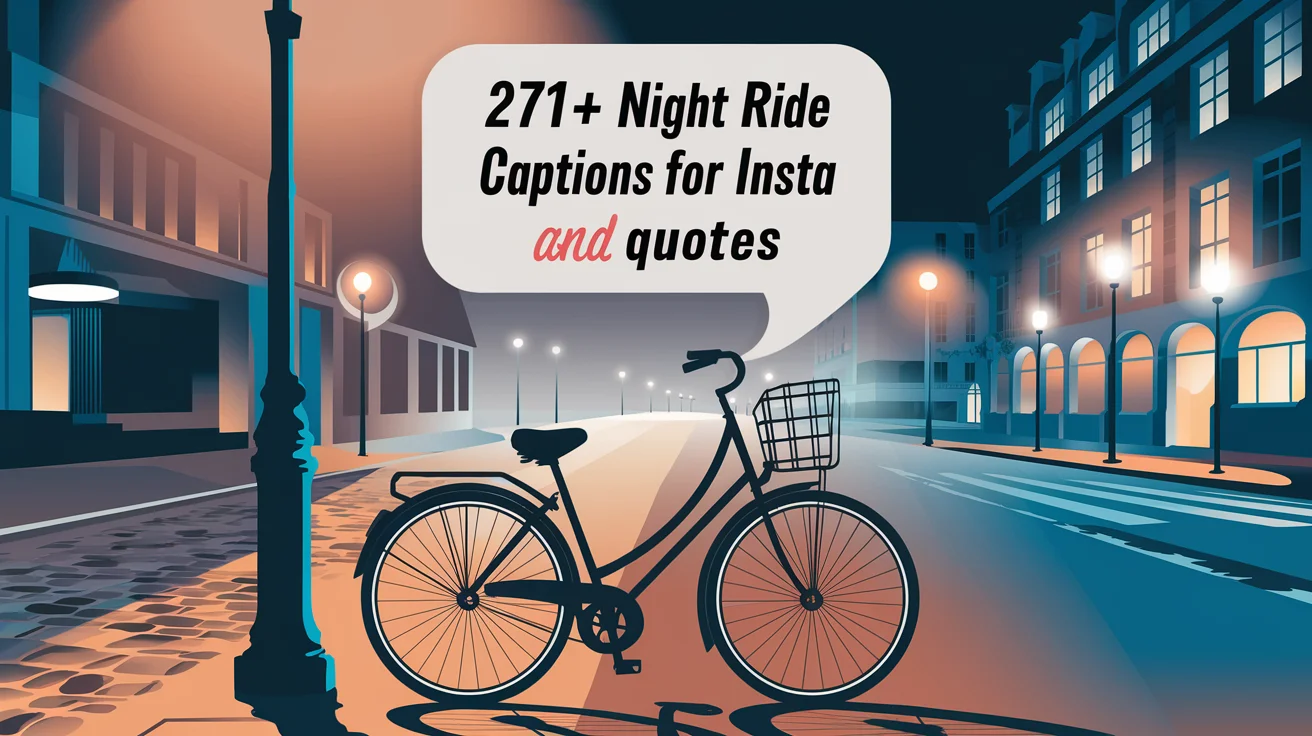 Night Ride Captions for Instagram And Quotes