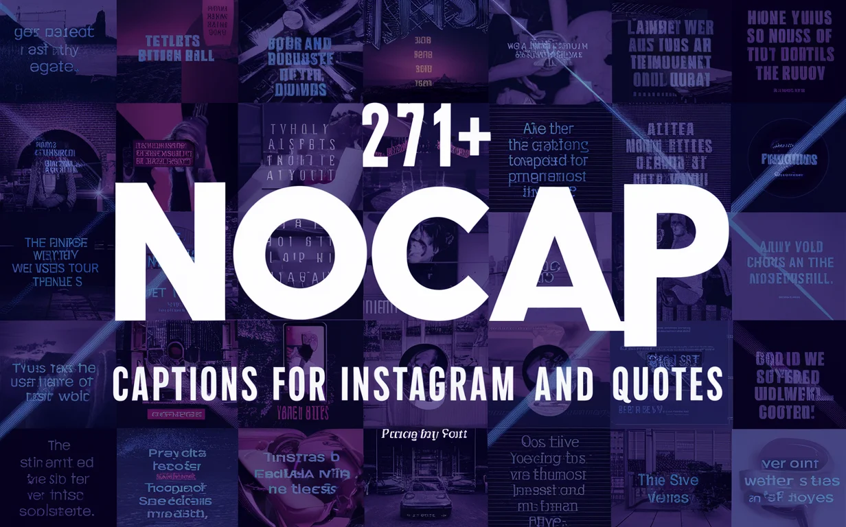 NoCap Captions for Instagram And Quotes