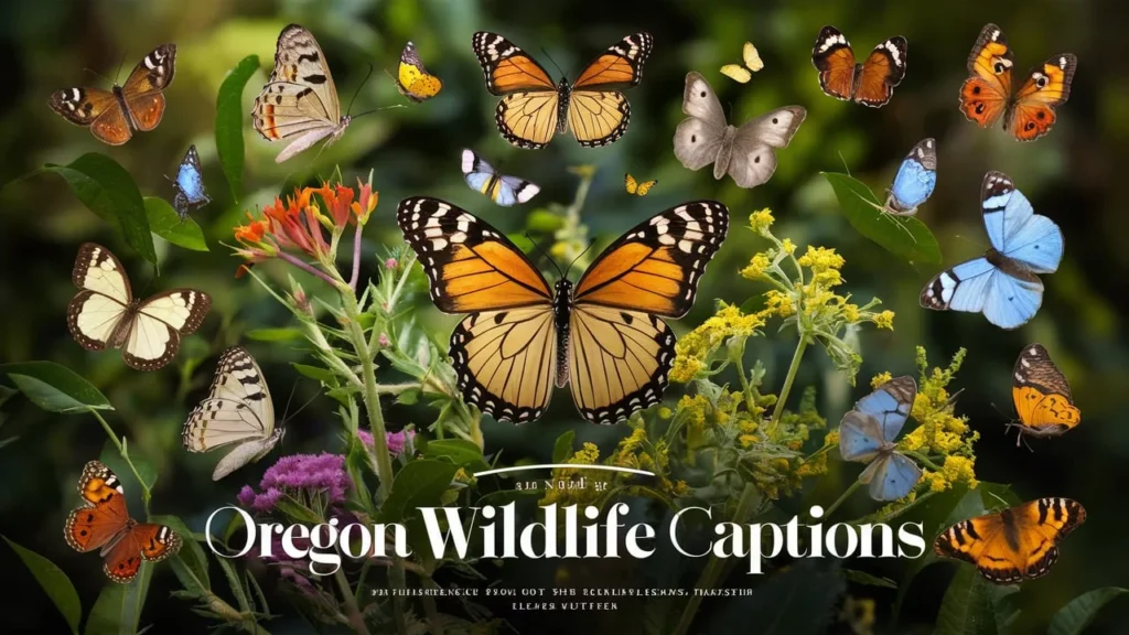 Oregon Wildlife Captions