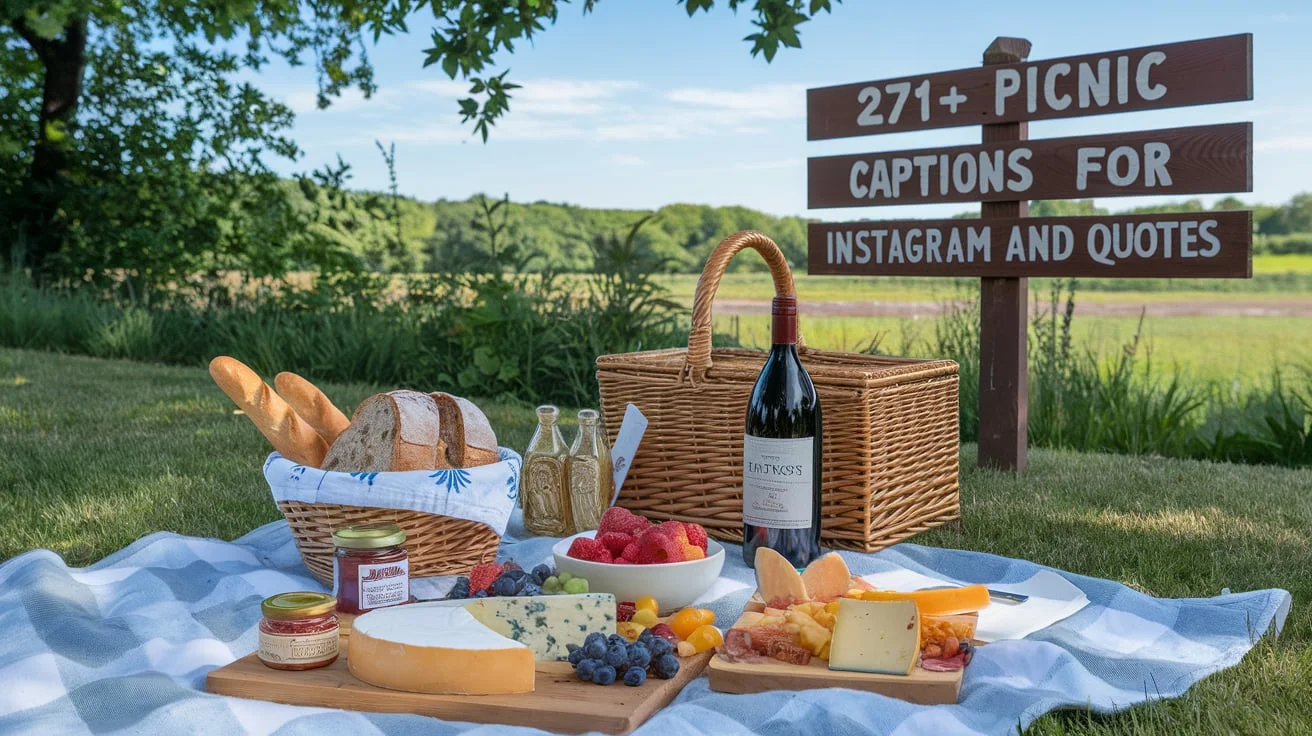 Picnic Captions for Instagram And Quotes