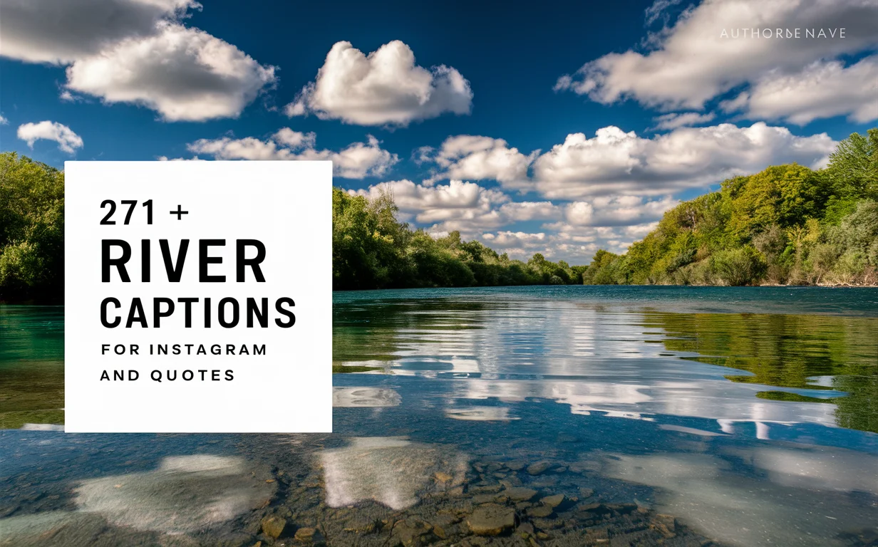 River Captions for Instagram And Quotes